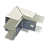 Y-type angles outer 25х20 for cable duct 